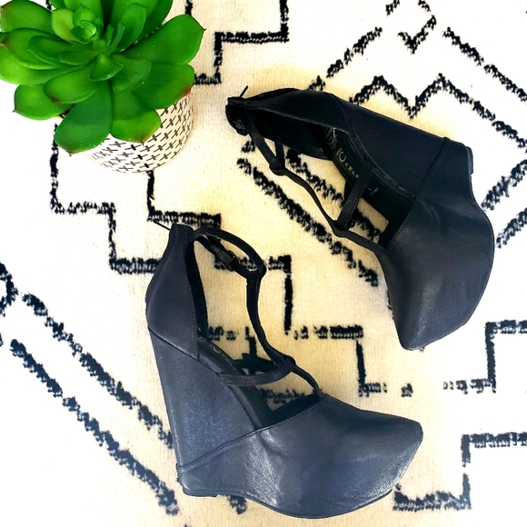 JEFFREY CAMPBELL - THE Zane Platform Wedge! RARE! - Picture 2 of 8